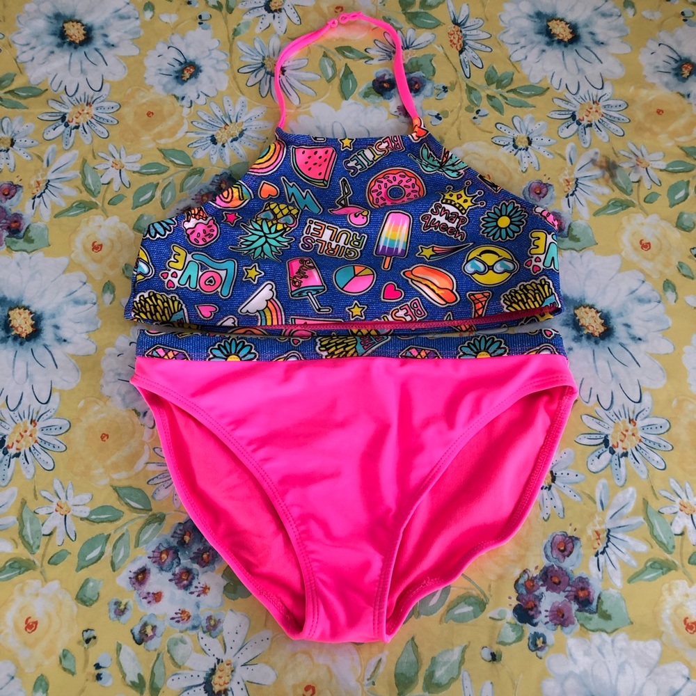 Bikini Set Pink XL 14-16